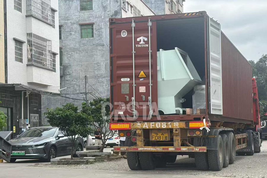 出往尼日尼亞PMMA亞克力板破碎分選生產(chǎn)線(xiàn)